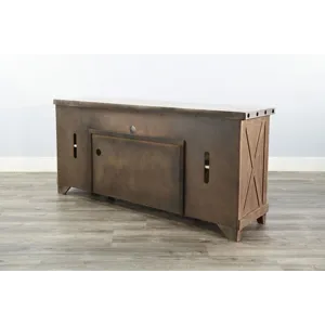 VIVIAN Rowan 64" Media Console w/Optional Fireplace Insert