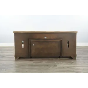 VIVIAN Rowan 64" Media Console w/Optional Fireplace Insert