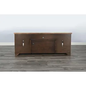 VIVIAN Rowan 74" Media Console w/ Optional Fireplace Insert