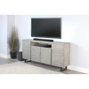 ALPINE GREY 72" Media Console / Server