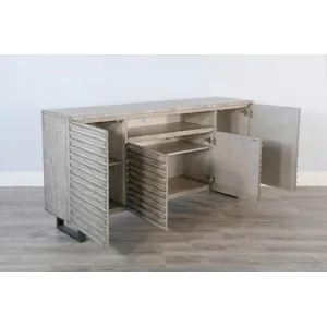 ALPINE GREY 72" Media Console / Server