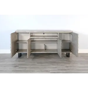 ALPINE GREY 72" Media Console / Server