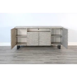 ALPINE GREY 72" Media Console / Server