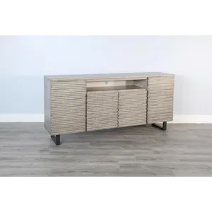 ALPINE GREY 72" Media Console / Server