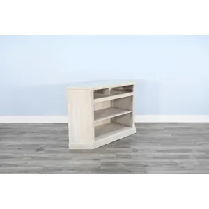 Corner Media Cabinet w/ 33" Fireplace Insert Option