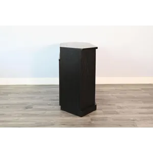 Corner Media Cabinet w/ 33" Fireplace Option