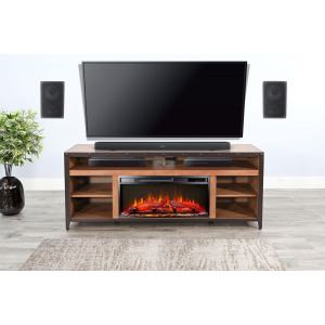 SAN DIEGO Media Console w/ Fireplace Insert Option