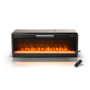 42" Crystal Fireplace Insert