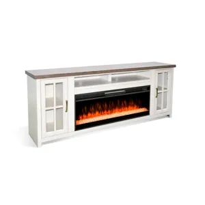 PASADENA Media Console w/ Fireplace Option