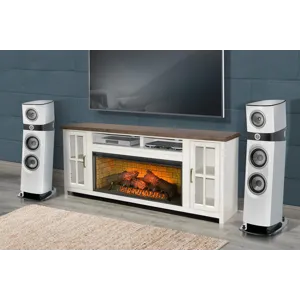 PASADENA Media Console w/ Fireplace Option