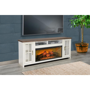 PASADENA Media Console w/ Fireplace Option