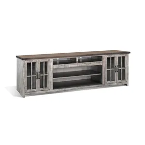 HOMESTEAD HILLS Media Console w/ Fireplace Option