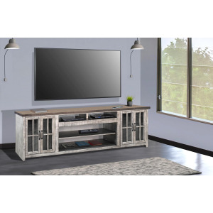HOMESTEAD HILLS Media Console w/ Fireplace Option