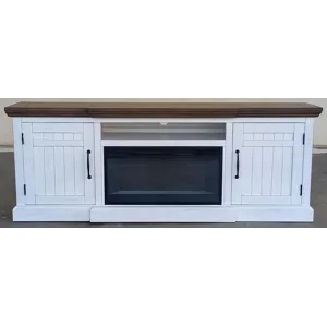 PASADENA TV Console w/ 28" Fireplace insert option
