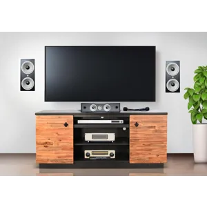 Media Cabinet w/ 33" Fireplace Option