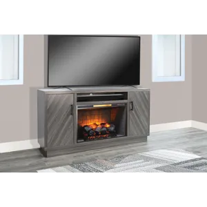 Media Cabinet w/ fireplace