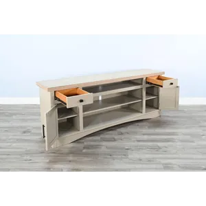 Media Cabinet w/ 42"Fireplace Option