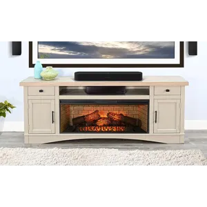 Media Cabinet w/ 42"Fireplace Option