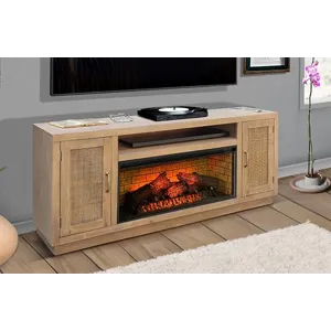 Media Console w/ 42" Fireplace Option