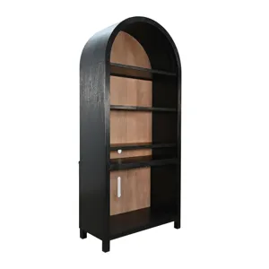 Chill Arch Bookcase w/ 33" Fireplace Option