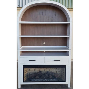 Wide Arch Bookcase w/ 42
