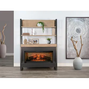 Santina Etagere for 41" Fireplace insert