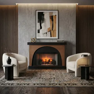 Mini Gabriella Fireplace Mantel