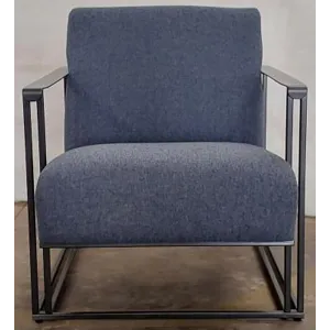 Melinda Metal Framed Accent Chair