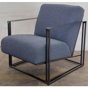 Melinda Metal Framed Accent Chair