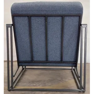 Melinda Metal Framed Accent Chair