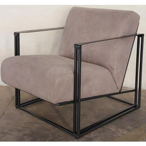Melinda Metal Framed Accent Chair