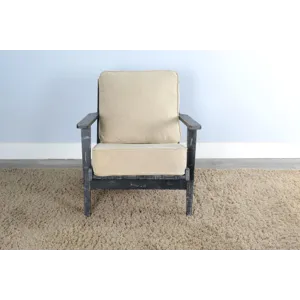 Marina Black Sand Chair, Cushion Seat & Back