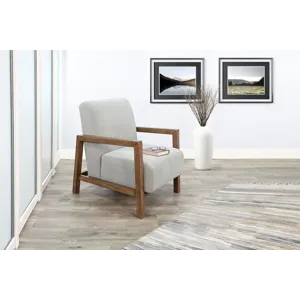 Matt Accent Chair, Cushion Seat