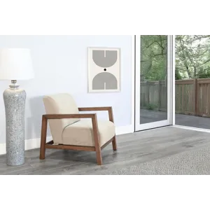 Matt Accent Chair, Cushion Seat