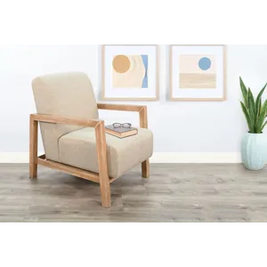 Matt Accent Chair, Cushion Seat