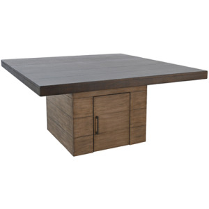 Boise Square Dining Table with Storage