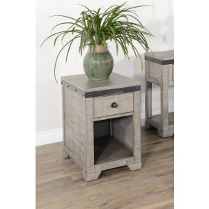 Alpine Grey Chair Side Table