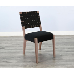 Arch Dining Chair, Cushion Seat & Webbed Back