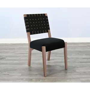 Arch Dining Chair, Cushion Seat & Webbed Back