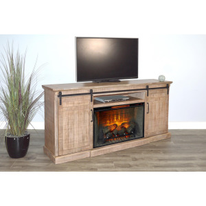 Vivian TV Console w/ Fireplace Option
