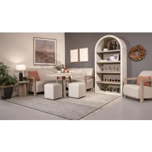 Logan Arched Bookcase