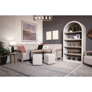 Logan Arched Bookcase
