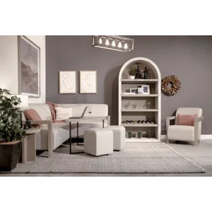 Logan Arched Bookcase