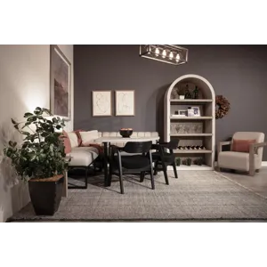 Logan Arched Bookcase