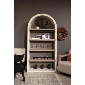 Logan Arched Bookcase