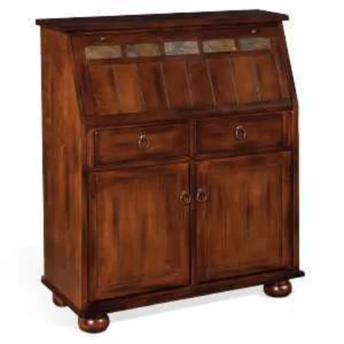 Santa Fe Drop Leaf Laptop Desk Armoire