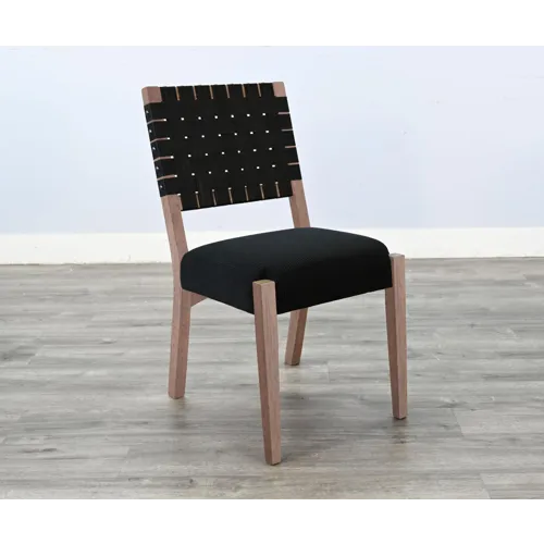 Arch Dining Chair, Cushion Seat & Webbed Back