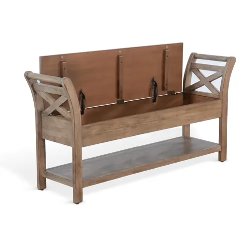 48" Accent Bench w/Storage