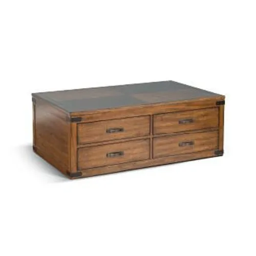 Safari Coffee Table w/ Casters