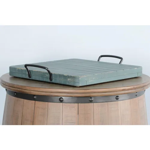 Marina Sea Grass Ottoman Tray